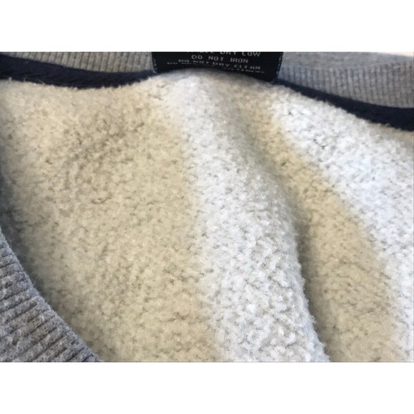 West Virginia Mountaineers Sweatshirt XXL WVU Colosseum Gray Crew Retro Y2K 90s - Picture 10 of 11